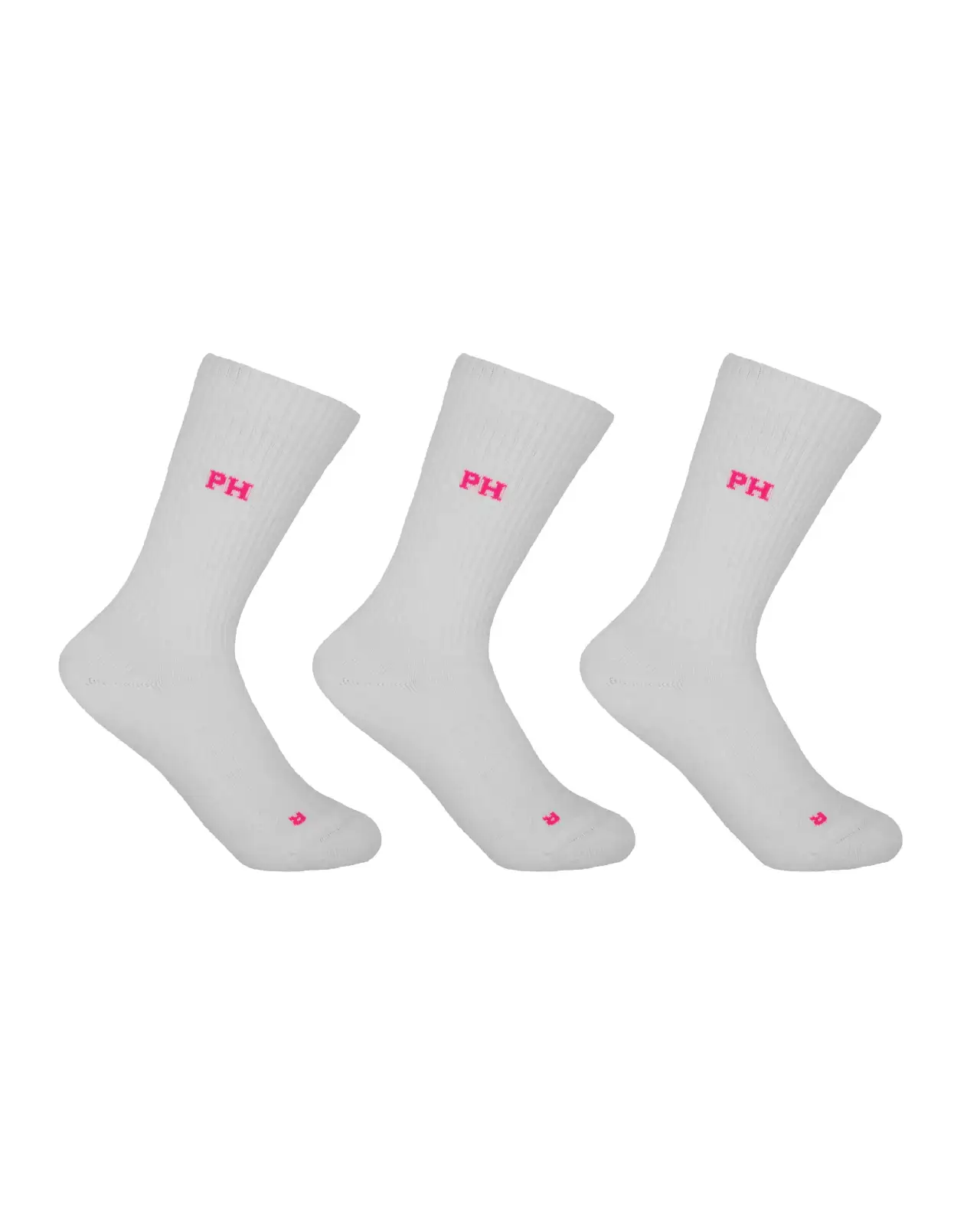 Women PEPER HAROW 3 Pack Essential Womens Sport Socks - White £27.00
