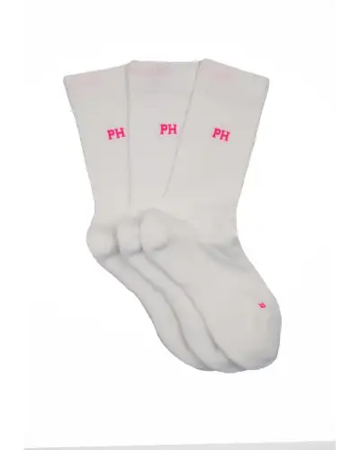 Women PEPER HAROW 3 Pack Essential Womens Sport Socks - White £27.00