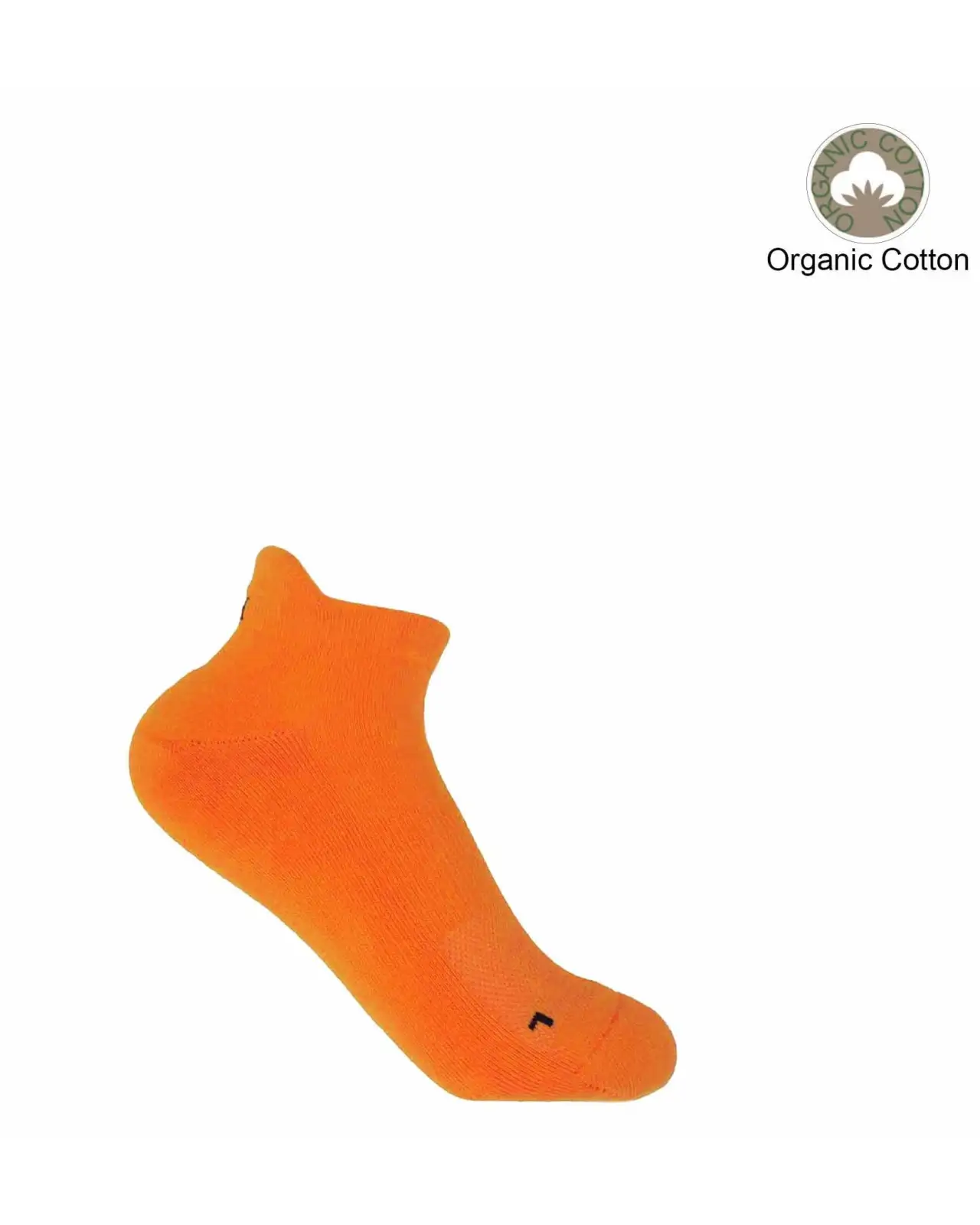 Women PEPER HAROW Organic Womens Trainer Sport Socks - Orange £11.00