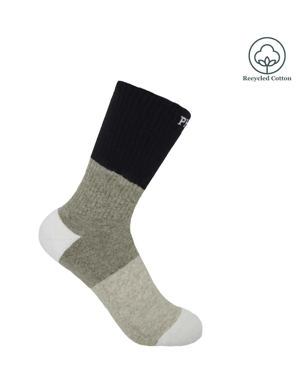Women PEPER HAROW Recycled Womens Sport Socks - Black £13.00