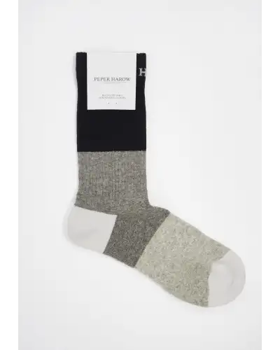 Women PEPER HAROW Recycled Womens Sport Socks - Black £13.00