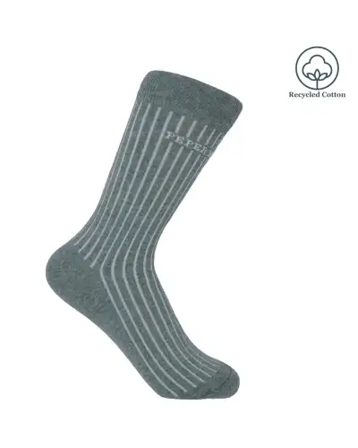 Women PEPER HAROW Recycled Ribbed Womens Socks - Blue £13.00