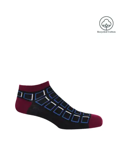 Men PEPER HAROW Cube Mens Trainer Socks - Black £12.00
