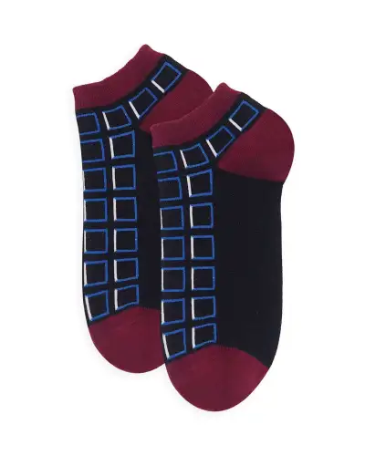 Men PEPER HAROW Cube Mens Trainer Socks - Black £12.00