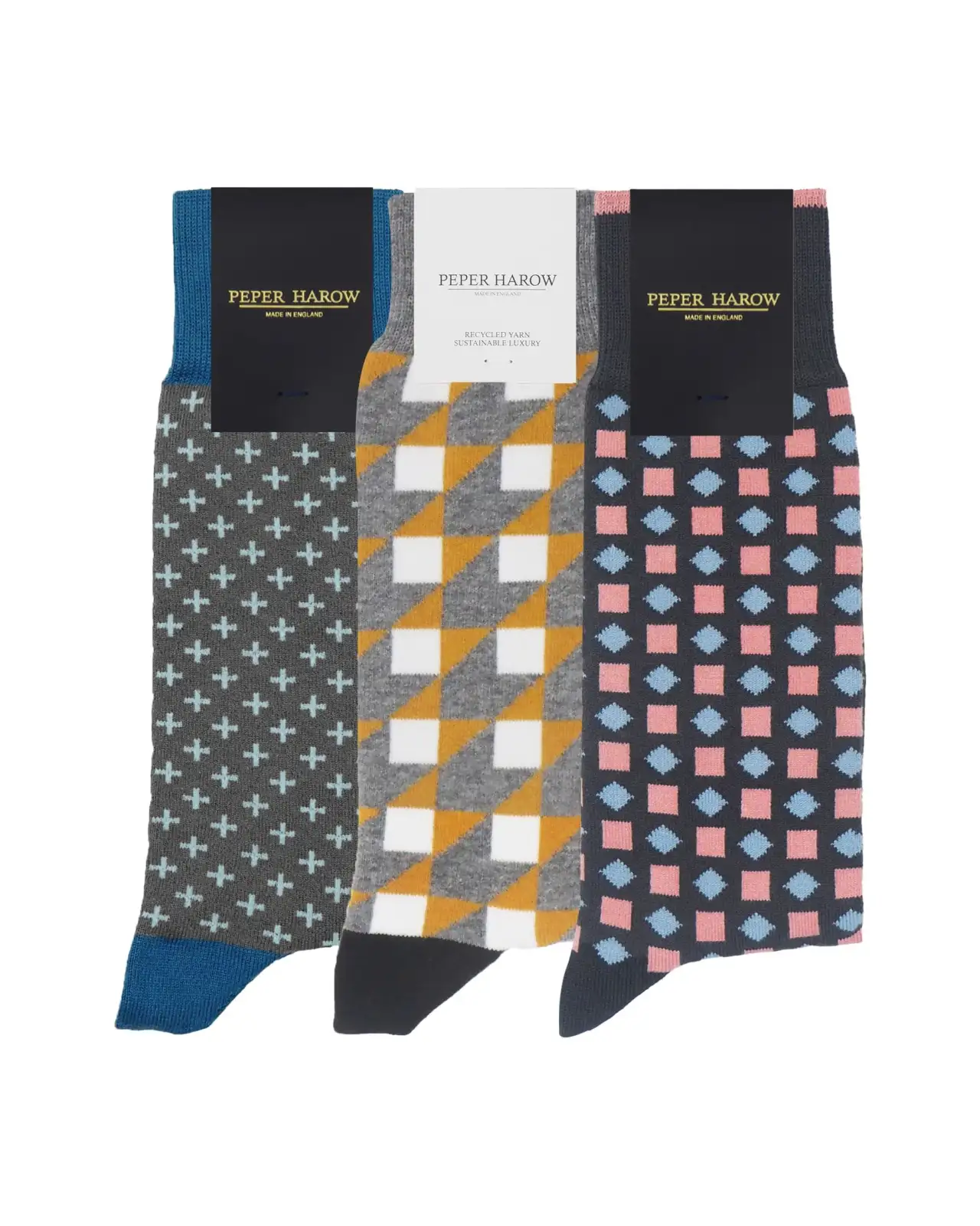 Men PEPER HAROW MenS Socks Bundle - Grey £41.00