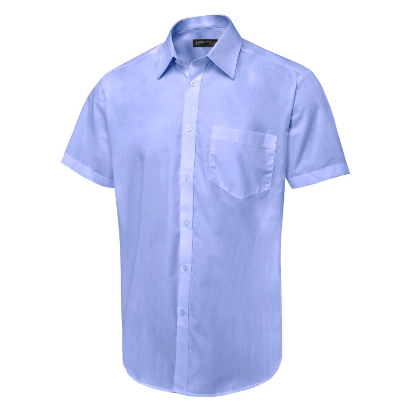 Shirts Uneek Clothing Menand' S Short Sleeve Poplin Shirt £27.00