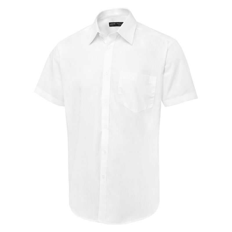 Shirts Uneek Clothing Menand' S Short Sleeve Poplin Shirt £27.00