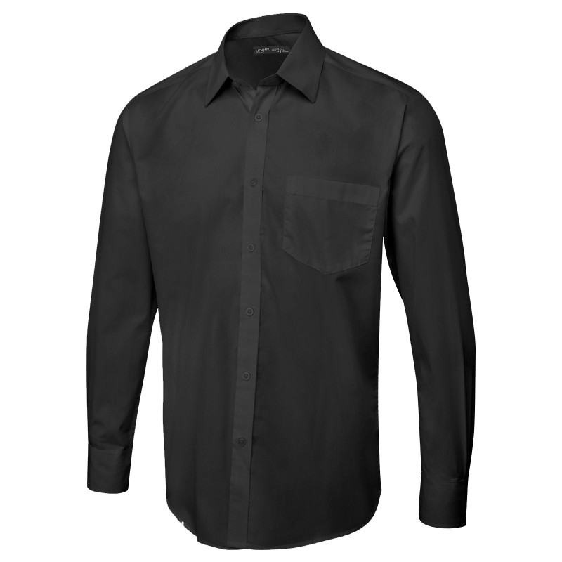 Shirts Uneek Clothing Menand' S Long Sleeve Poplin Shirt £29.00