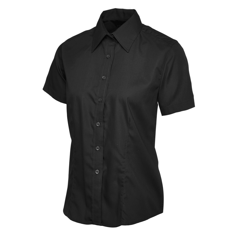 Shirts Uneek Clothing Ladies Poplin Half Sleeve Shirt £24.00