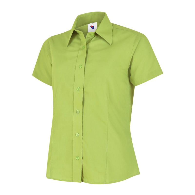 Shirts Uneek Clothing Ladies Poplin Half Sleeve Shirt £24.00