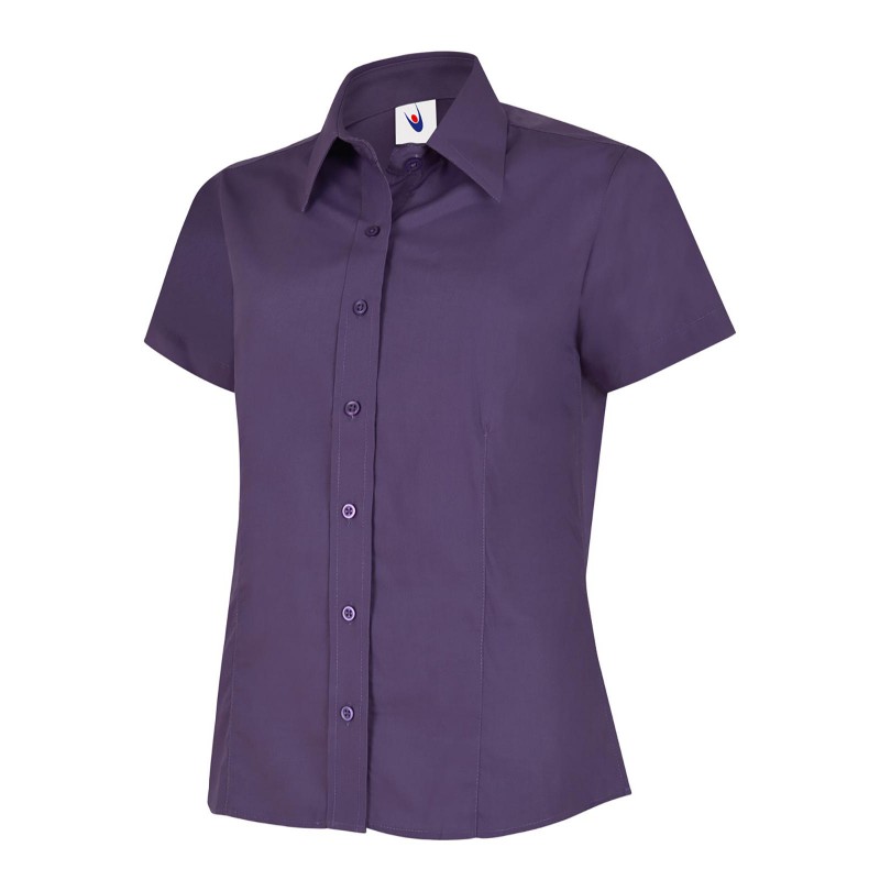 Shirts Uneek Clothing Ladies Poplin Half Sleeve Shirt £24.00