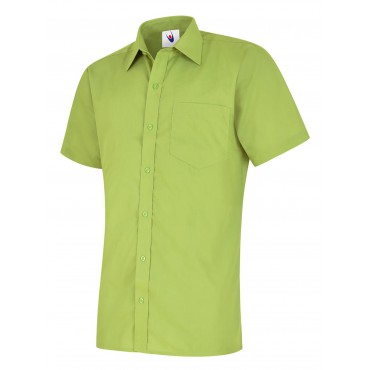 Shirts Uneek Clothing Mens Poplin Half Sleeve Shirt £27.00