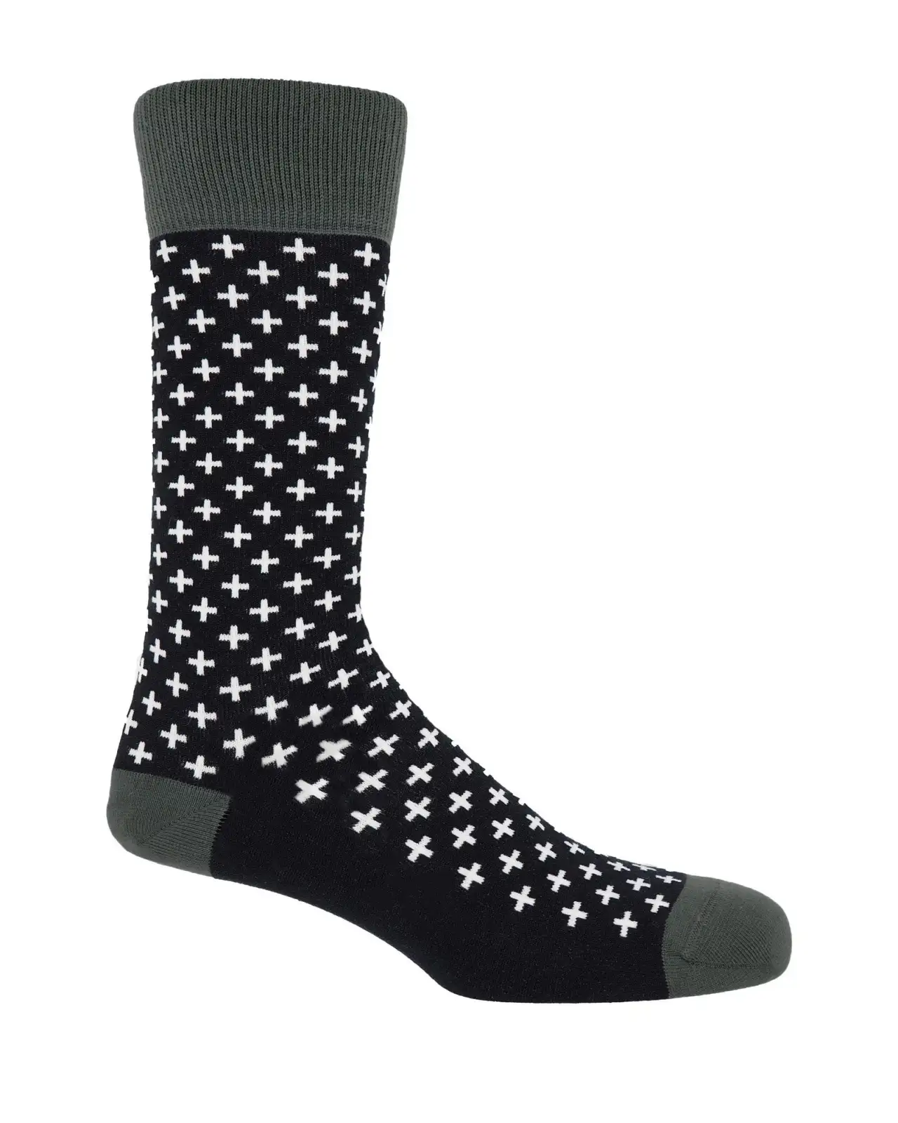 Men PEPER HAROW Crosslet Mens Socks - Black £16.00