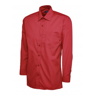 Shirts Uneek Clothing Mens Poplin Full Sleeve Shirt £29.00