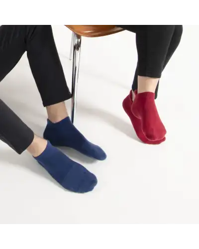 Men PEPER HAROW Organic Mens Trainer Sport Socks - Blue £14.00