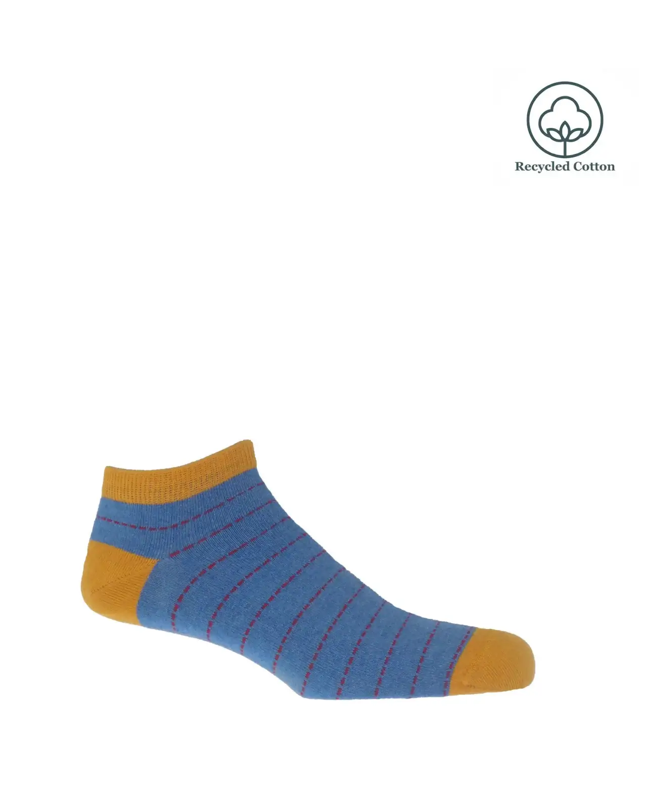 Men PEPER HAROW Dash Mens Trainer Socks - Blue £12.00