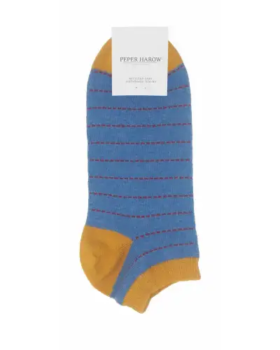 Men PEPER HAROW Dash Mens Trainer Socks - Blue £12.00