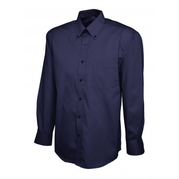 Shirts Uneek Clothing Mens Pinpoint Oxford Full Sleeve Shirt £33.00