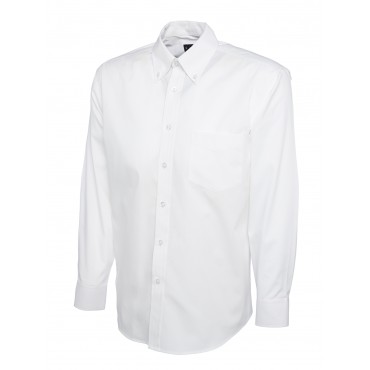 Shirts Uneek Clothing Mens Pinpoint Oxford Full Sleeve Shirt £33.00