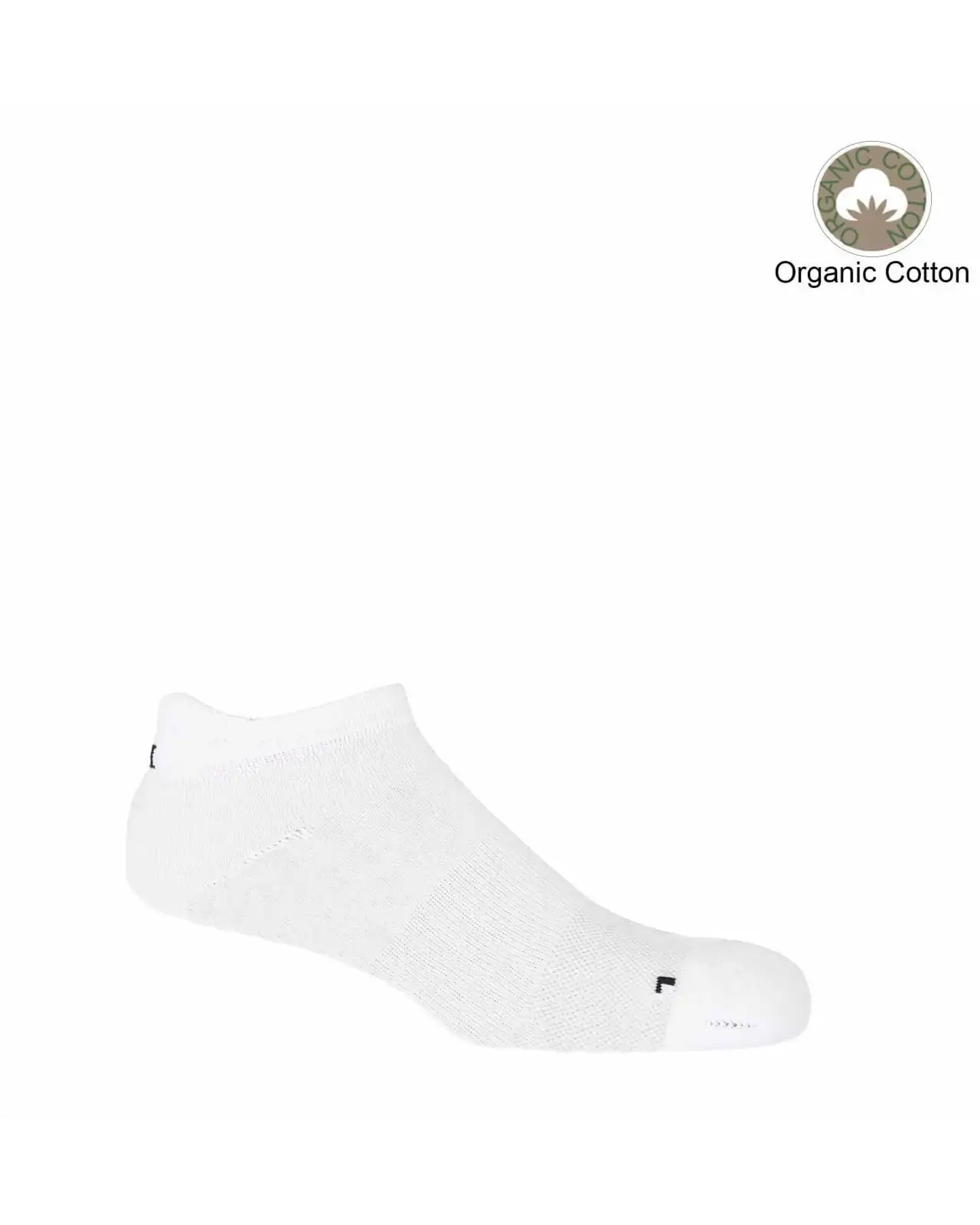 Men PEPER HAROW Organic Mens Trainer Sport Socks - White £14.00