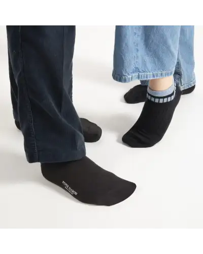 Men PEPER HAROW Classic Mens Socks - Charcoal £16.00