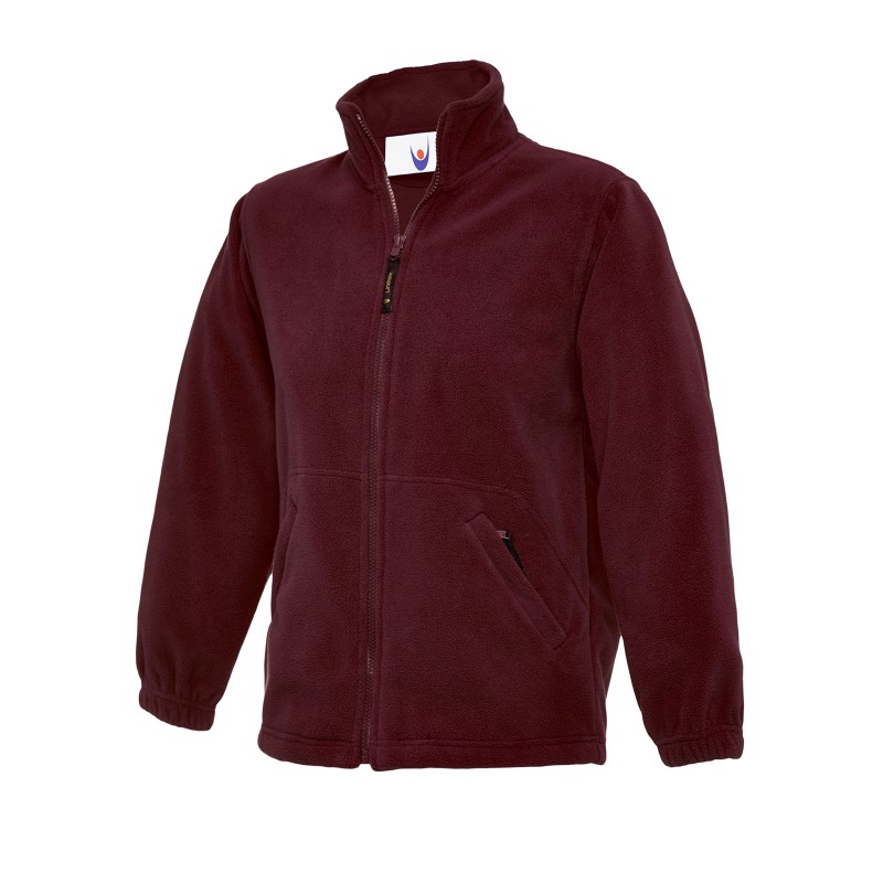 Jackets Uneek Clothing Childrens Full Zip Micro Fleece Jacket £26.00