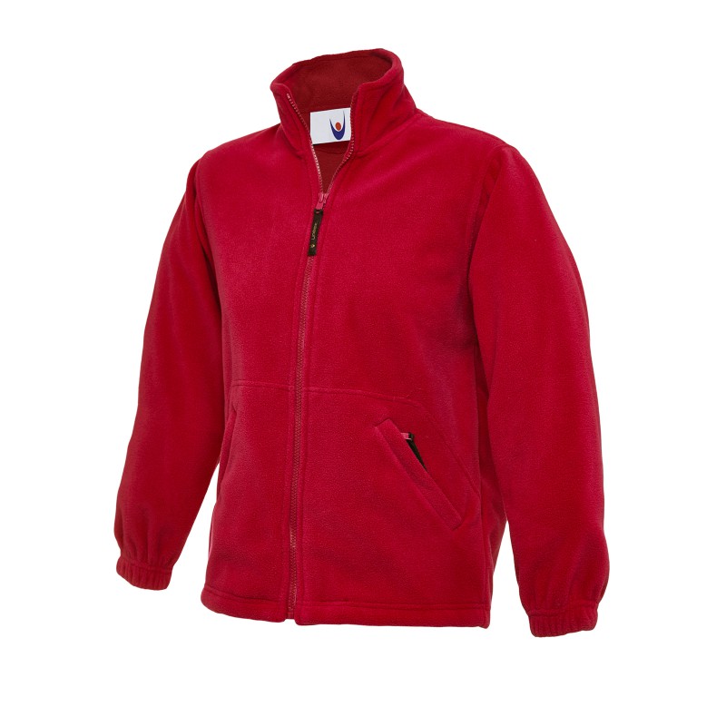 Jackets Uneek Clothing Childrens Full Zip Micro Fleece Jacket £26.00