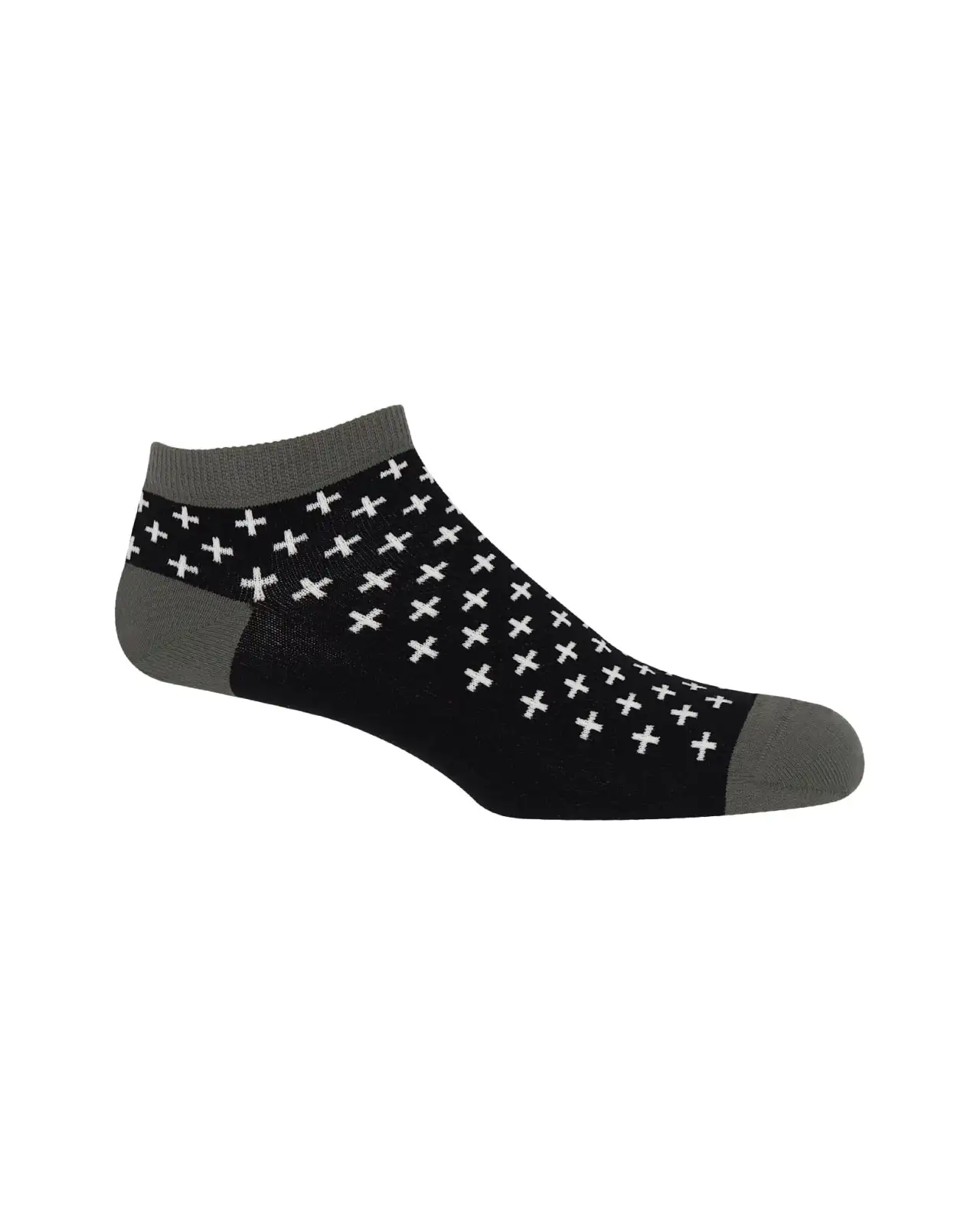 Men PEPER HAROW Crosslet Mens Trainer Socks - Black £13.00