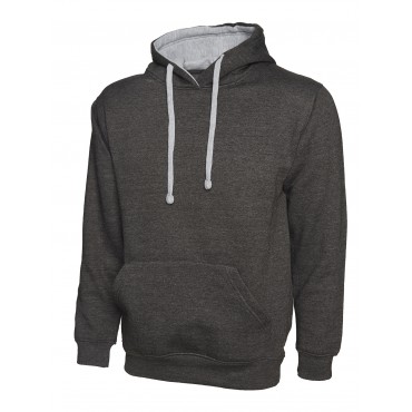 Sweatshirts Uneek Clothing Contrast Hooded Sweatshirt £34.00