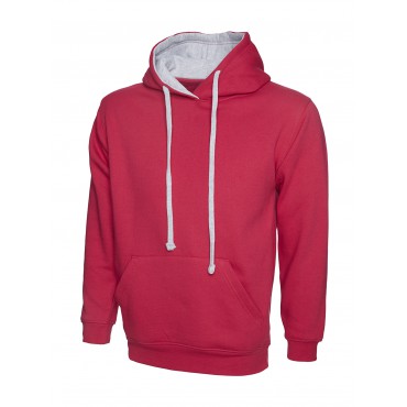 Sweatshirts Uneek Clothing Contrast Hooded Sweatshirt £34.00