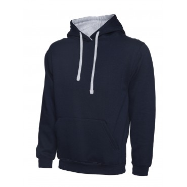 Sweatshirts Uneek Clothing Contrast Hooded Sweatshirt £34.00