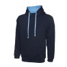 Sweatshirts Uneek Clothing Contrast Hooded Sweatshirt £34.00