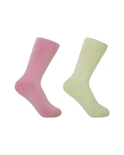 Women PEPER HAROW Plain Womens Bed Socks Bundle - Pink Cream £24.00