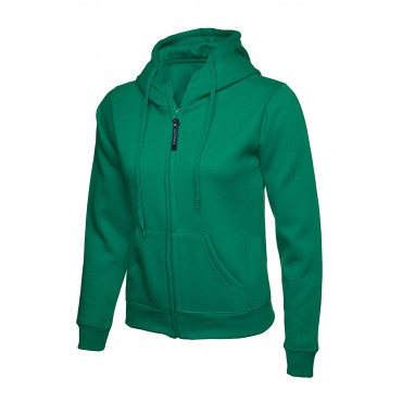 Sweatshirts Uneek Clothing Ladies Classic Full Zip Hooded Sweatshirt £34.00