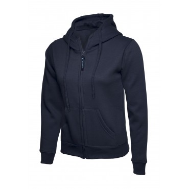 Sweatshirts Uneek Clothing Ladies Classic Full Zip Hooded Sweatshirt £34.00