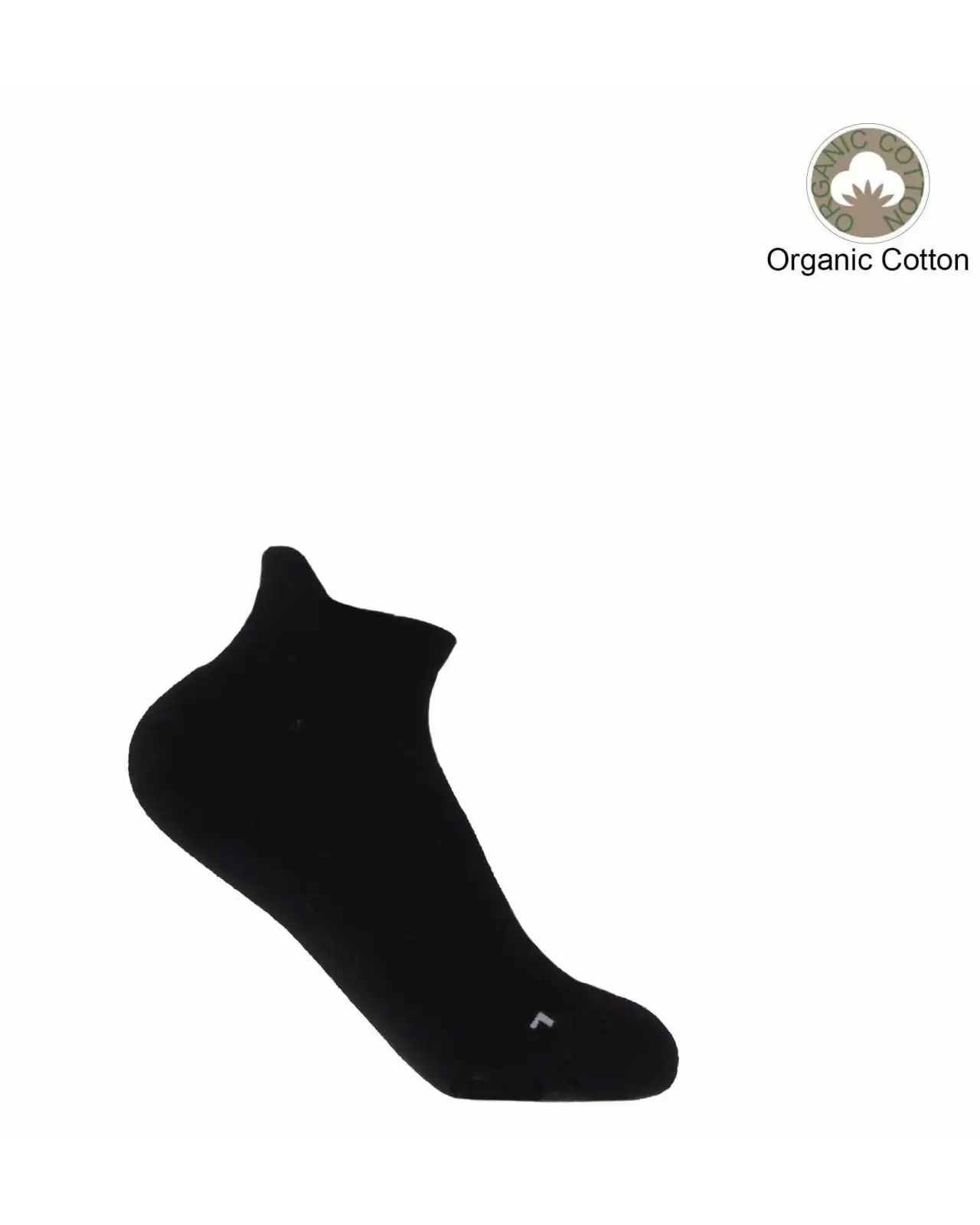 Women PEPER HAROW Organic Womens Trainer Sport Socks - Black £11.00
