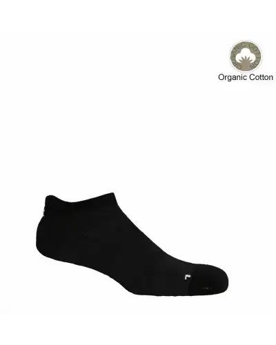 Men PEPER HAROW Organic Mens Trainer Sport Socks - Black £14.00