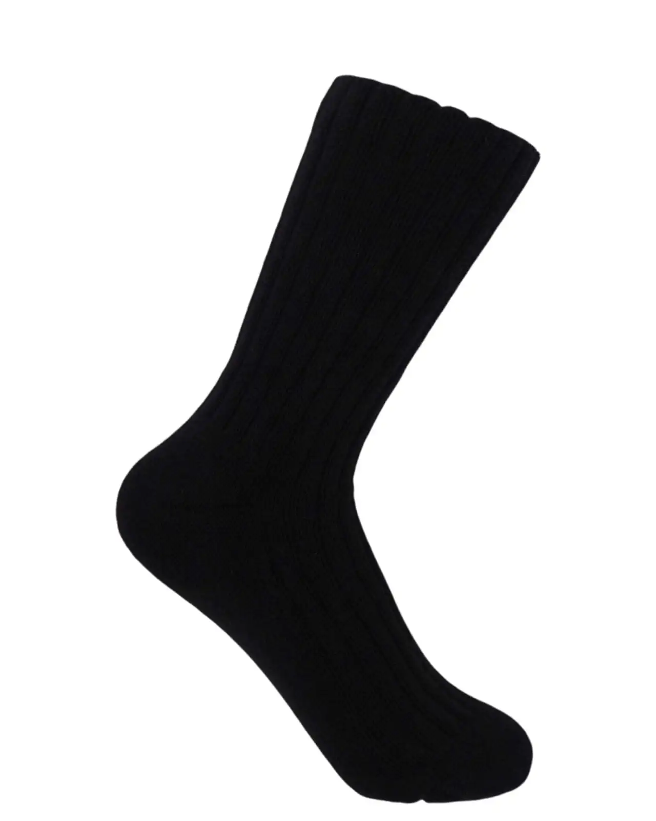 Women PEPER HAROW Ribbed Womens Bed Socks - Black £15.00
