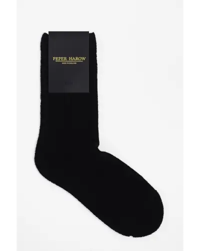 Women PEPER HAROW Ribbed Womens Bed Socks - Black £15.00