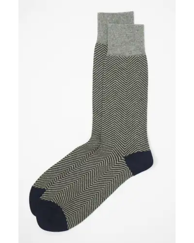 Men PEPER HAROW Lux Taylor Mens Socks - Grey £16.00