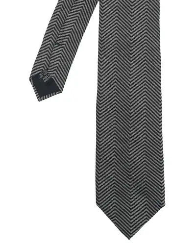 Men PEPER HAROW Lux Taylor Mens Ties - Grey £68.00