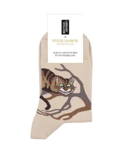 Women PEPER HAROW Alices Adventures In Wonderland Womens Socks - Cheshire Cat £15.00