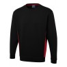 Sweatshirts Uneek Clothing Two Tone Crew New Sweatshirt £34.00