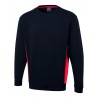 Sweatshirts Uneek Clothing Two Tone Crew New Sweatshirt £34.00