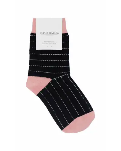 Women PEPER HAROW Dash Womens Socks - Black £13.00