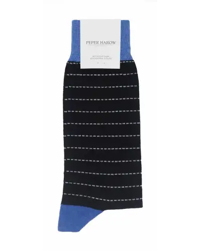 Men PEPER HAROW Dash Mens Socks - Black £14.00
