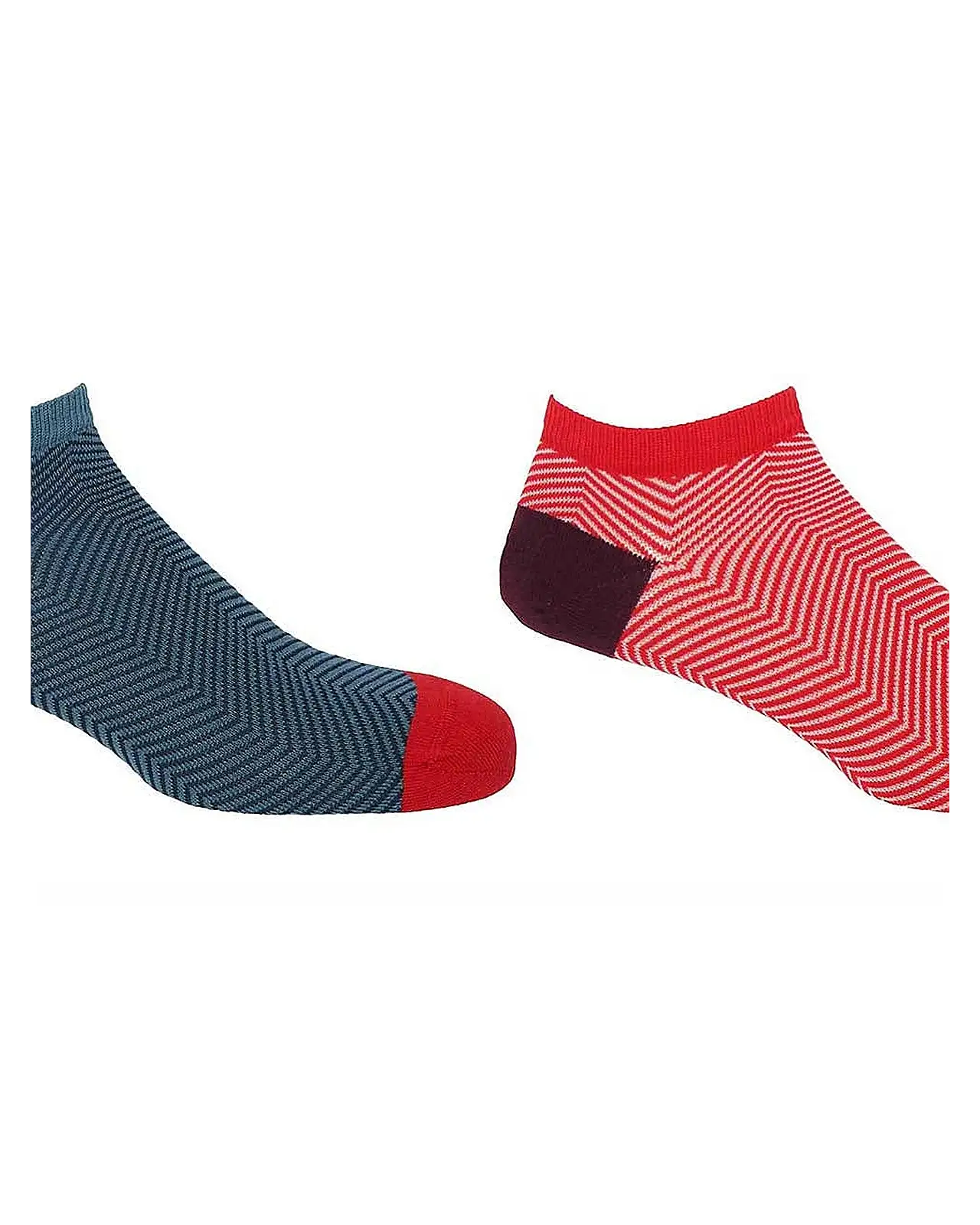 Men PEPER HAROW Lux Taylor Mens Trainer Socks Bundle - Blue Red £18.00