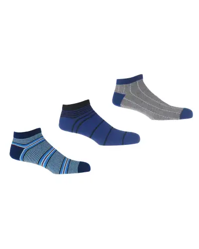 Mens Trainer Socks Bundle - Multistripe Retro Dash | PEPER HAROW PH 8008805122222 Men Sock