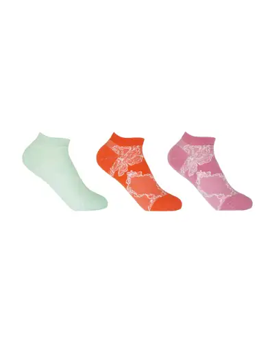 Delicate Womens Trainer Socks Bundle - Celeste Orange Pink | PEPER HAROW PH 8007214989486 Women Sock
