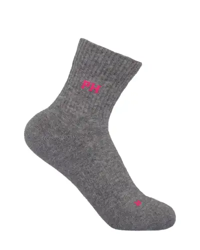 Women PEPER HAROW 3 Pack Essential Quarter Womens Sport Socks - Grey £24.00